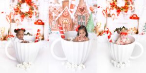 houston christmas hot chocolate mini photoshoot