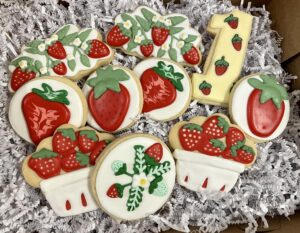 strawberry berry cute cookies houston