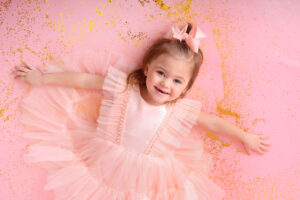 houston glitter photoshoot birthday mini session girly